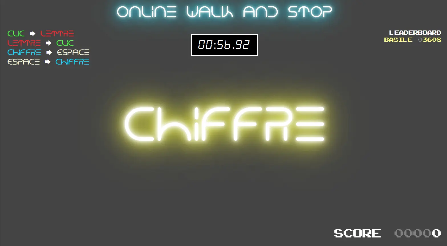 Screenshot du projet