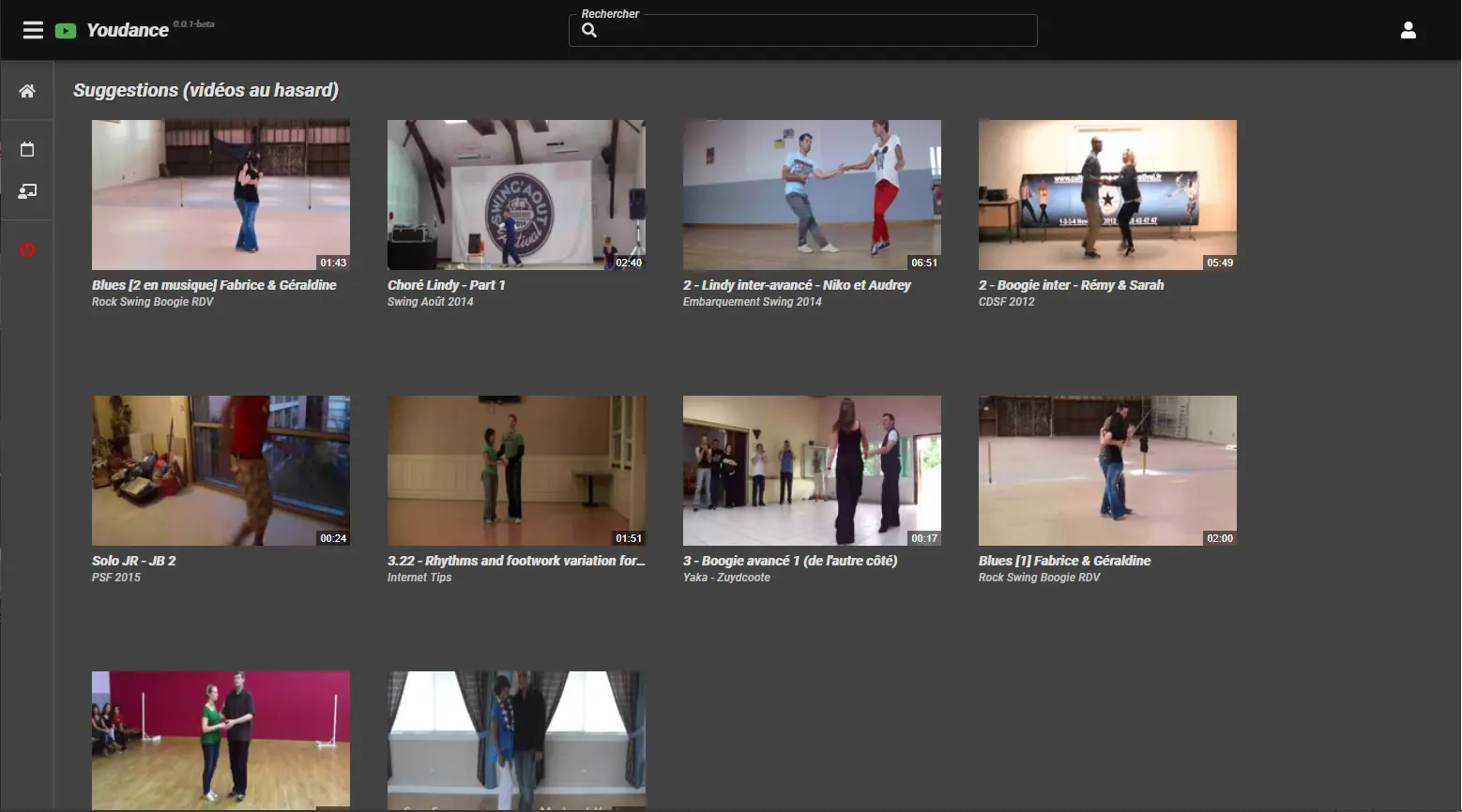 Screenshot du projet